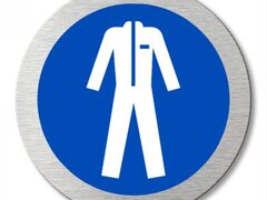 Semne de usa pentru echipament de protectie